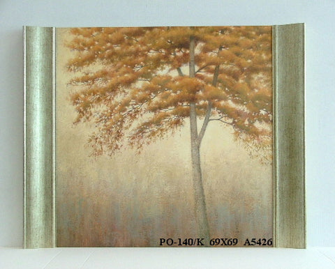Obraz - Drzewa w beżach - reprodukcja w półramie A5426 69x69 cm - Obrazy Reprodukcje Ramy | ergopaul.pl