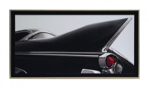 Obraz - Amerykański samochód w czerni V - reprodukcja A8740 w ramie 80x40 cm - Obrazy Reprodukcje Ramy | ergopaul.pl
