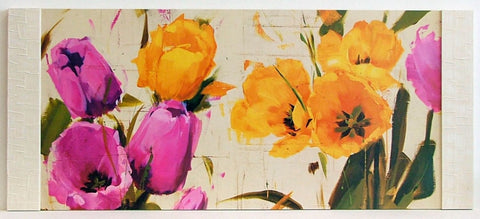 Obraz - Kwiaty-tulipany - reprodukcja na płycie w półramie AMS6332 - Obrazy Reprodukcje Ramy | ergopaul.pl