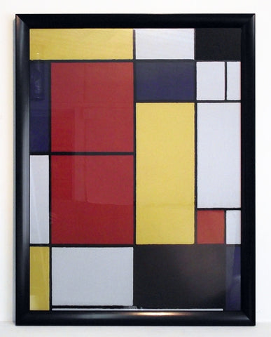 Obraz - Mondrian, Kompozycja - reprodukcja w ramie 3MON2116 60x80 cm - Obrazy Reprodukcje Ramy | ergopaul.pl