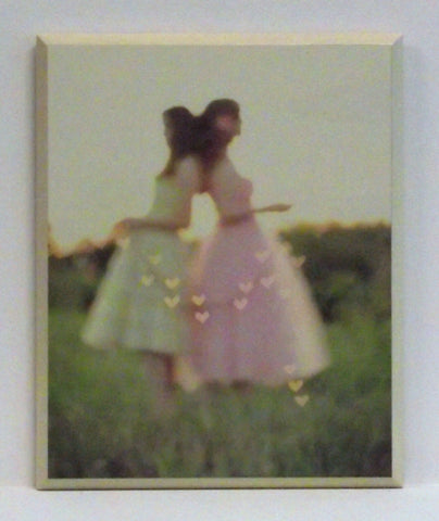 Obraz - Pastel glam, Dziewczyny na łące - Decograph A9521 25x31 cm - Obrazy Reprodukcje Ramy | ergopaul.pl