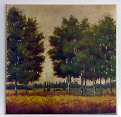 Obraz - Drzewa na łące - reprodukcja na płycie A5905 71x71 cm - Obrazy Reprodukcje Ramy | ergopaul.pl