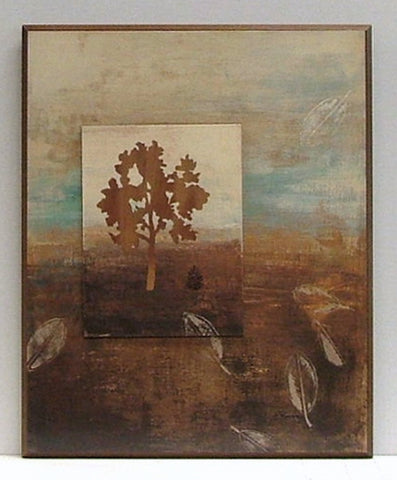 Obraz - Jesienny pejzaż z drzewem - reprodukcja na płycie A5805 41x51 cm - Obrazy Reprodukcje Ramy | ergopaul.pl