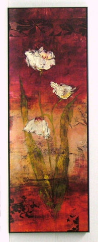 Obraz - Kwiaty, biała orchidea I - reprodukcja na płycie A4127 34x96 cm - Obrazy Reprodukcje Ramy | ergopaul.pl