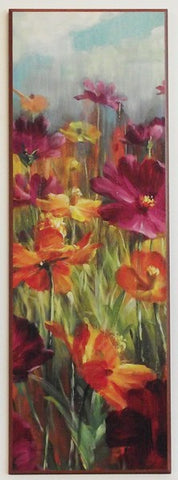Obraz - Fragment kwiatowej łąki - reprodukcja na płycie WI7932 32x92 cm - Obrazy Reprodukcje Ramy | ergopaul.pl