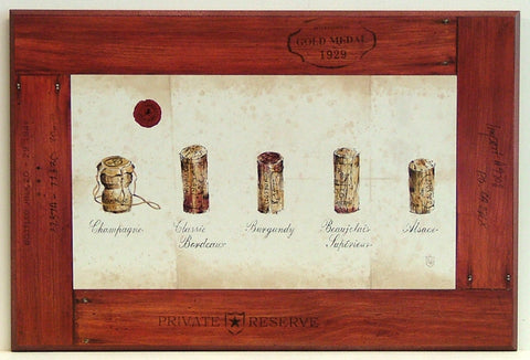 Obraz - Kompozycja z korków od wina - Decograph A3364 61x41 cm - Obrazy Reprodukcje Ramy | ergopaul.pl