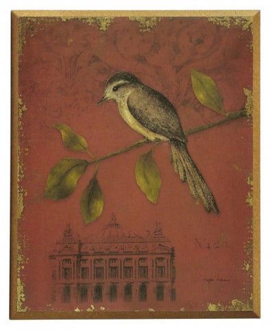 Obraz - Wspomnienie, śpiewający ptak - reprodukcja A6071 na płycie 26x31 cm. - Obrazy Reprodukcje Ramy | ergopaul.pl
