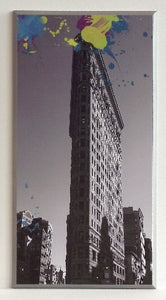 Obraz - Nowy Jork poplamiony farbą - Decograph A8561 26x51 cm - Obrazy Reprodukcje Ramy | ergopaul.pl