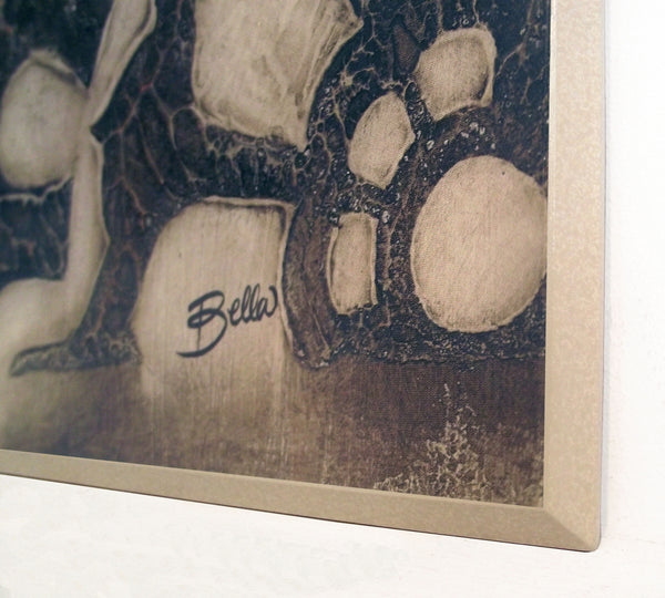 Obraz - Tryptyk, kwitnąca gałązka - reprodukcja A6250 na płycie 51x101 cm. - Obrazy Reprodukcje Ramy | ergopaul.pl