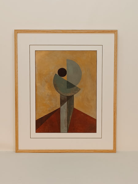 Obraz W tył zwrot w drewnianej ramie 46x56 cm - ErgoPaul