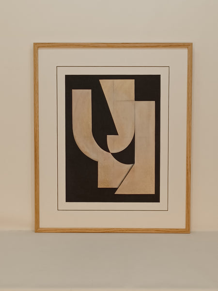 Obraz Objęcia w drewnianej ramie 46x56 cm - ErgoPaul
