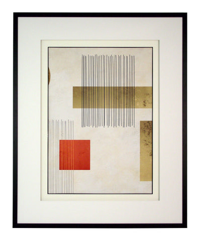 Obraz - Figury i linie II - reprodukcja 3MK6519 w ramie 78x98 cm