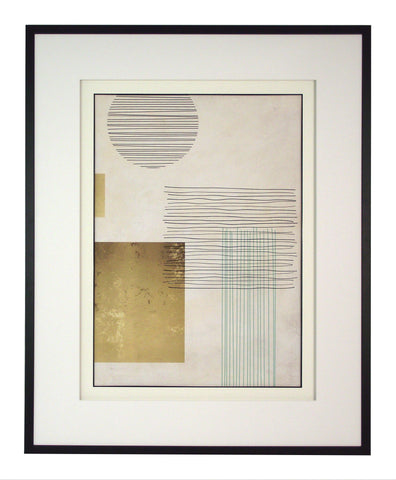 Obraz - Figury i linie III - reprodukcja 3MK6520 w ramie 78x98 cm
