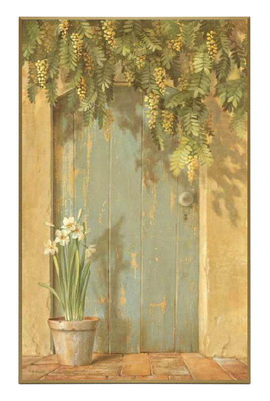 Obraz - Drzwi do ogrodu - reprodukcja A2614EX na płycie 52x81 cm. - Obrazy Reprodukcje Ramy | ergopaul.pl