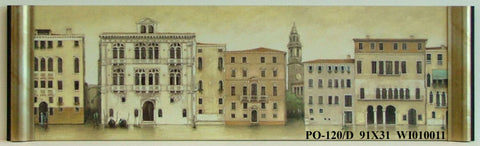 Obraz - Architektura Wenecji - reprodukcja w półramie WI010011 91x31 cm - Obrazy Reprodukcje Ramy | ergopaul.pl