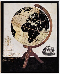 Obraz - Rysunek starodawnego globusa - Decograph A8595 41x51 cm - Obrazy Reprodukcje Ramy | ergopaul.pl