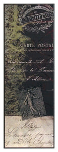 Obraz - Znaczki pocztowe, Francja - reprodukcja A9859 na płycie 34x96 cm. - Obrazy Reprodukcje Ramy | ergopaul.pl