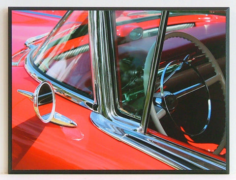 Obraz - Samochód w czerwieni I - Decograph A7573 41x31 cm - Obrazy Reprodukcje Ramy | ergopaul.pl