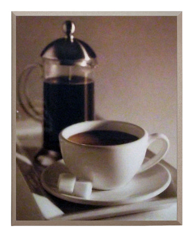 Obraz - Filiżanka z kawą - reprodukcja na płycie A8613 25x31 cm - Obrazy Reprodukcje Ramy | ergopaul.pl
