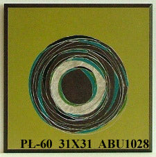 Obraz - Rysunkowe koło, abstrakcja - reprodukcja na płycie ABU1028 31x31 cm - Obrazy Reprodukcje Ramy | ergopaul.pl
