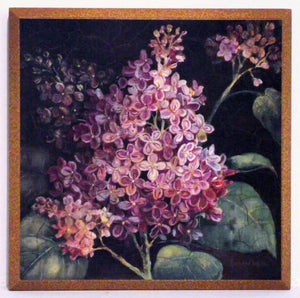 Obraz - Kadr kwiatu bzu - reprodukcja na płycie D1646 19x19 cm - Obrazy Reprodukcje Ramy | ergopaul.pl