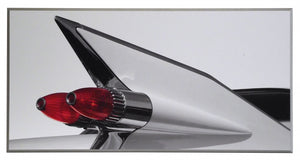 Obraz - Amerykański samochód w bieli - reprodukcja na płycie A8739 80x40 cm - Obrazy Reprodukcje Ramy | ergopaul.pl