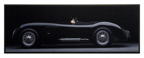 Obraz - Samochód Jaguar C-Type, 1951r. - reprodukcja na płycie 4DH1727-70 71x26 cm - Obrazy Reprodukcje Ramy | ergopaul.pl
