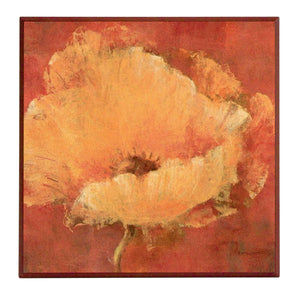 Obraz - Abstrakcyjny kwiat maku - reprodukcja na płycie A5306 51x51 cm - Obrazy Reprodukcje Ramy | ergopaul.pl