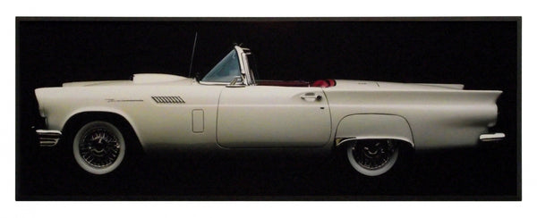 Obraz Samochód Ford Thunderbird Cabriolet, 1957r w ramie 71x26 cm - ErgoPaul