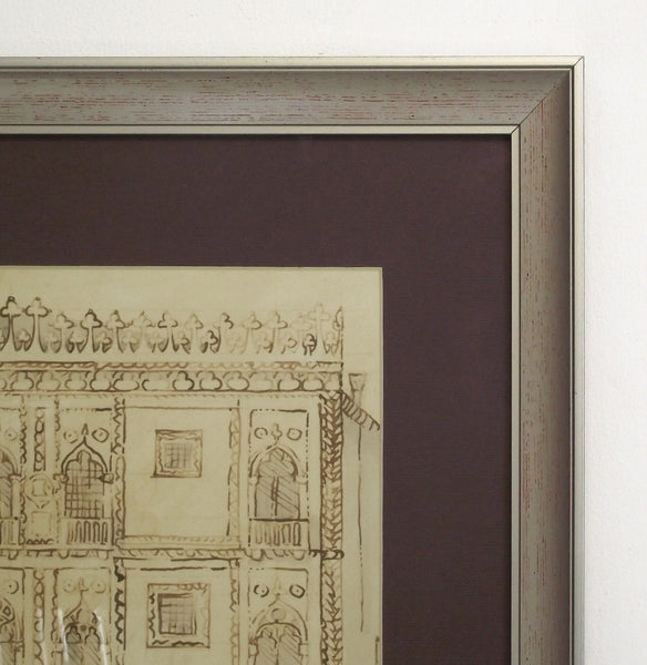 Obraz - Pałac w Wenecji - reprodukcja WI010037 oprawiona w ramę 37x45 cm