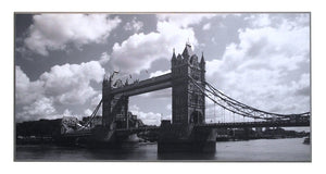Obraz - Architektura Londynu, Tower Bridge - reprodukcja na płycie 2DS306 101x51 cm. - Obrazy Reprodukcje Ramy | ergopaul.pl