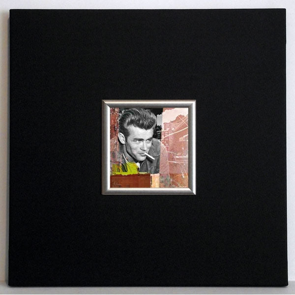 Obraz - James Dean z papierosem - reprodukcja w ramie IGP5306 50x50 cm - Obrazy Reprodukcje Ramy | ergopaul.pl