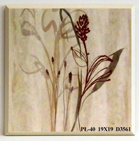 Obraz - Suszone trawy - reprodukcja  D3561 na płycie 19x19 cm. - Obrazy Reprodukcje Ramy | ergopaul.pl