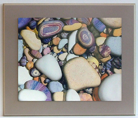 Obraz - Kolorowe kamienie - reprodukcja na płycie GD105R/1 59x50 cm - Obrazy Reprodukcje Ramy | ergopaul.pl