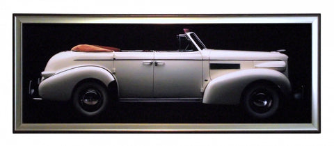 Obraz - Samochód z kolekcji, La Salle Cabriolet, 1939r. - reprodukcja w ramie 4HH700 96x34 cm - Obrazy Reprodukcje Ramy | ergopaul.pl