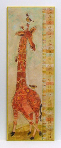 Obraz - Miarka z żyrafą - reprodukcja na płycie A6439 34x96 cm - Obrazy Reprodukcje Ramy | ergopaul.pl