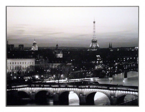 Obraz - Paryż, panorama o zmroku - reprodukcja na płycie 3CH189 81x61 cm - Obrazy Reprodukcje Ramy | ergopaul.pl