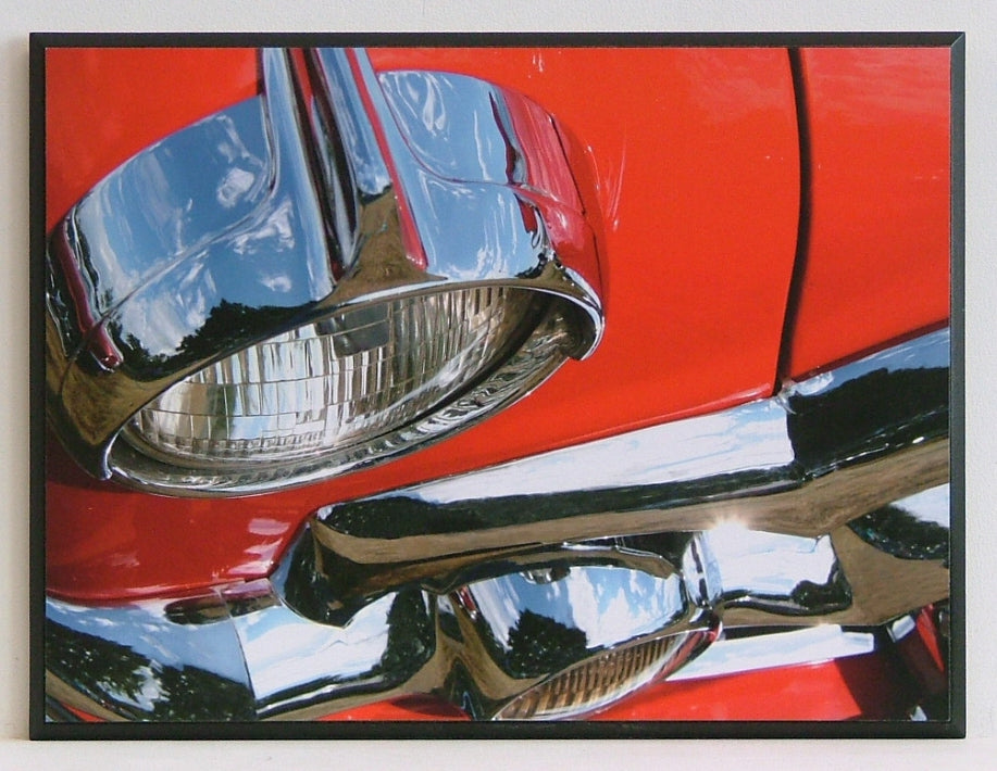 Obraz - Samochód w czerwieni II  - Decograph A7574 41x31 cm - Obrazy Reprodukcje Ramy | ergopaul.pl
