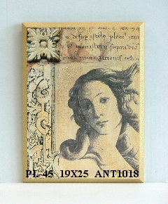 Obraz - Antyczne inspiracje, portret Wenus, szkic - reprodukcja na płycie ANT1018 19x25 cm - Obrazy Reprodukcje Ramy | ergopaul.pl