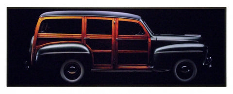 Samochód Ford Woody Wagon, 1947r. - Decograph 4HH698-70 71x26 cm - Obrazy Reprodukcje Ramy | ergopaul.pl