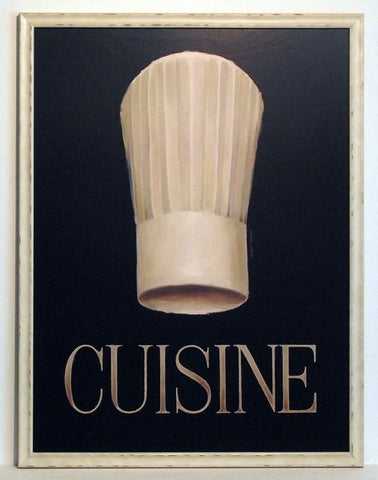 Obraz - Kuchnia włoska, czapka kucharska - reprodukcja na płycie A5143 60x80 - Obrazy Reprodukcje Ramy | ergopaul.pl