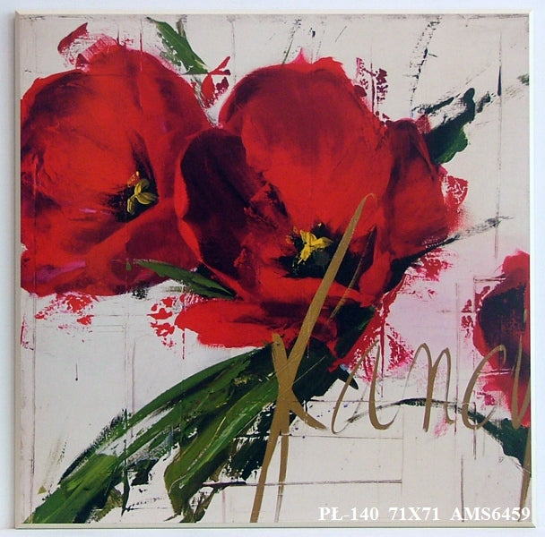 Obraz - Kwiaty-tulipany - reprodukcja na płycie AMS6459 - Obrazy Reprodukcje Ramy | ergopaul.pl