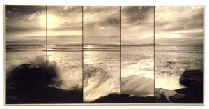 Obraz - Fale rozbijające się o brzeg morza - reprodukcja na płycie WI4359 101x51 cm - Obrazy Reprodukcje Ramy | ergopaul.pl
