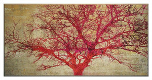 Obraz - Koralowe drzewo - reprodukcja grafiki na płycie 2AI3426 101x51 cm - Obrazy Reprodukcje Ramy | ergopaul.pl