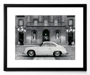 Obraz - Samochód Vintage II, czarno-biała fotografia - reprodukcja 3AP3327-40 oprawiona w ramę 50x40 cm. - Obrazy Reprodukcje Ramy | ergopaul.pl