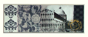 Obraz - Włoska architektura z ornamentami - reprodukcja na płycie ANF2043 71x26 cm - Obrazy Reprodukcje Ramy | ergopaul.pl