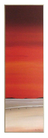 Obraz - Plaża o zachodzie słońca - reprodukcja na płycie AL182 31x101 cm - Obrazy Reprodukcje Ramy | ergopaul.pl