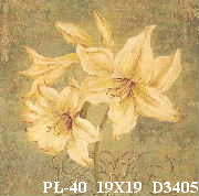 Obraz - Żółte kwiaty - reprodukcja na płycie D3405 19X19 cm. OSTATNIA SZTUKA! - Obrazy Reprodukcje Ramy | ergopaul.pl