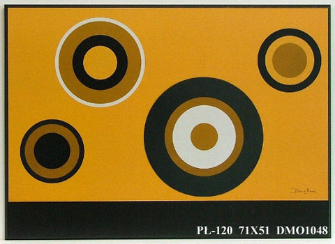 Obraz - Koła, abstrakcja - reprodukcja na płycie DMO1048 71x51 cm - Obrazy Reprodukcje Ramy | ergopaul.pl
