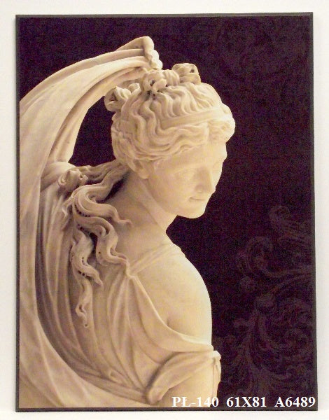 Obraz - Antyczna rzeźba kobiety - reprodukcja na płycie A6489 61x81 cm - Obrazy Reprodukcje Ramy | ergopaul.pl
